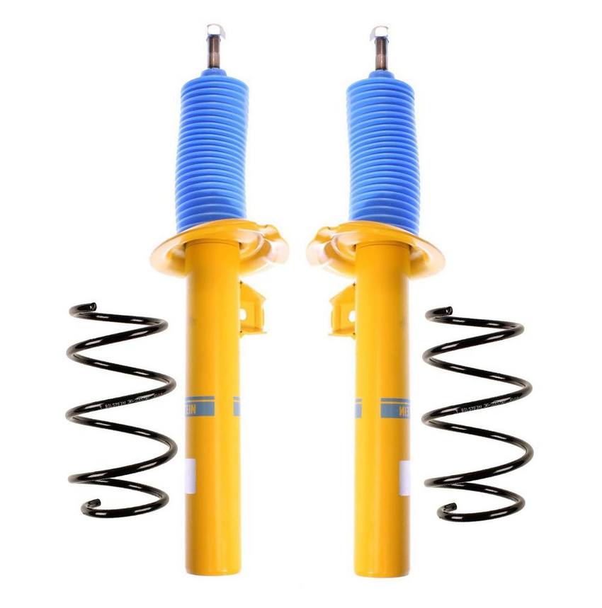 BMW Suspension Strut and Coil Spring Kit - Front (B8 Performance Plus) 31331093082 - Bilstein 3817491KIT